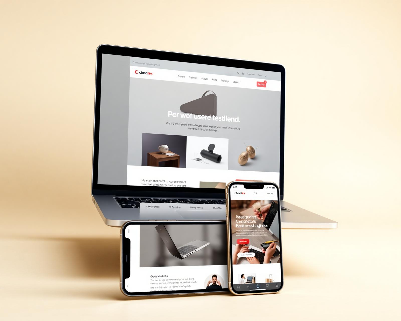 [Client Name] website showcase